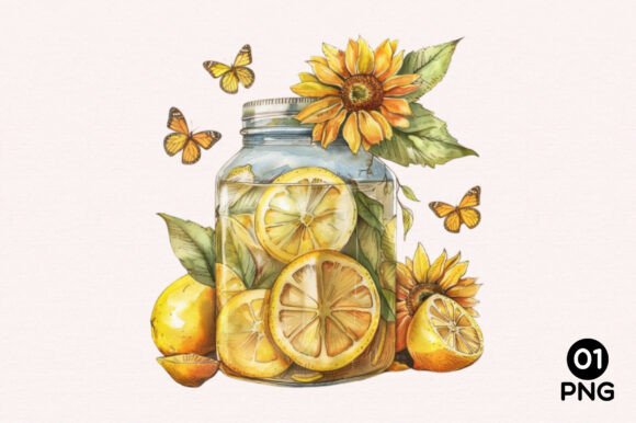 Download Whimsical Summer Sunflower Clipart - Premium Resources