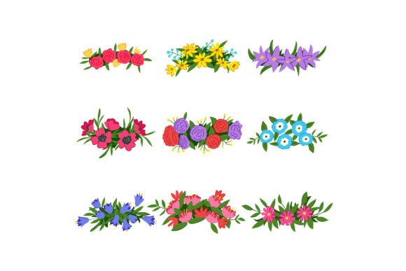 Download Flower Crown Set Cartoon - Flower crown Collection